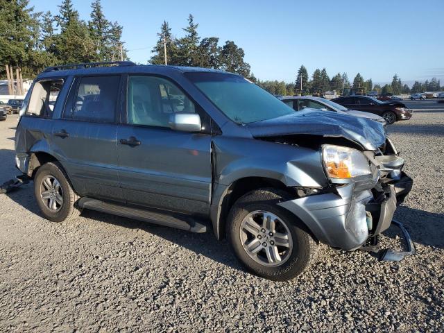 2HKYF185X5H571870 - 2005 HONDA PILOT EXL GRAY photo 4