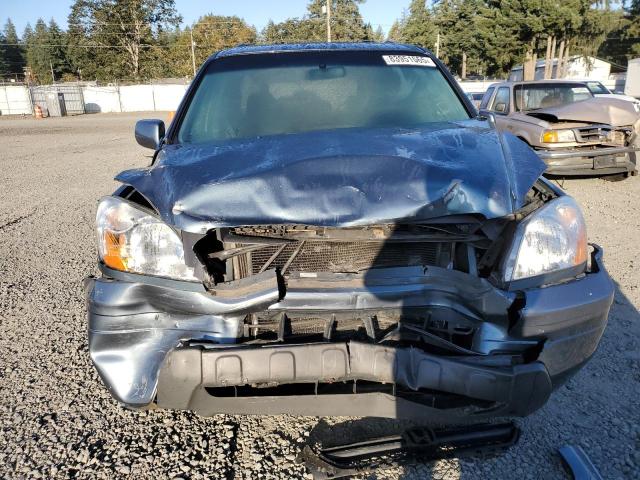 2HKYF185X5H571870 - 2005 HONDA PILOT EXL GRAY photo 5