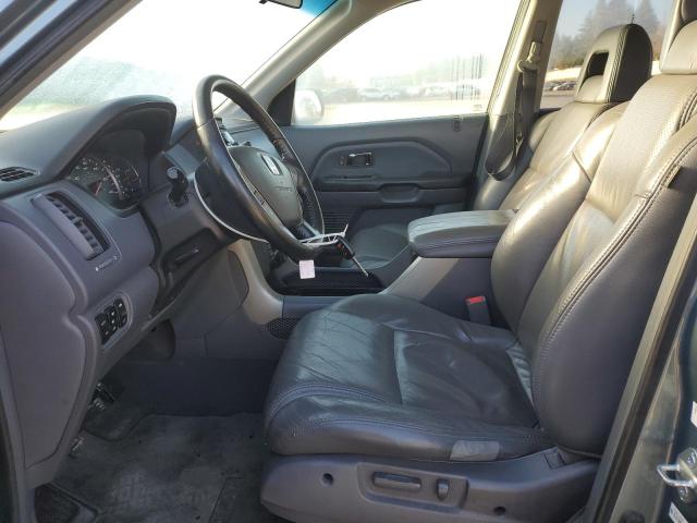 2HKYF185X5H571870 - 2005 HONDA PILOT EXL GRAY photo 7