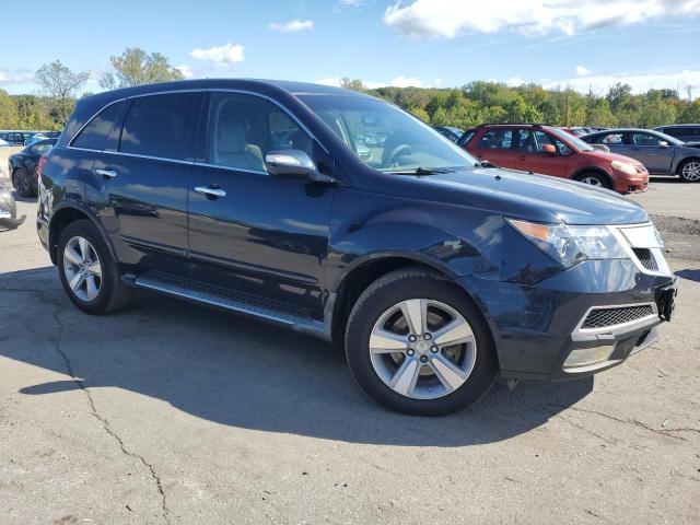 2HNYD2H47BH523437 - 2011 ACURA MDX TECHNOLOGY Կապույտ լուսանկար 4