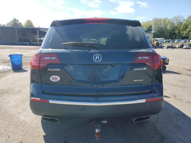 2HNYD2H47BH523437 - 2011 ACURA MDX TECHNOLOGY Կապույտ լուսանկար 6