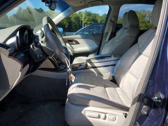 2HNYD2H47BH523437 - 2011 ACURA MDX TECHNOLOGY Կապույտ լուսանկար 7