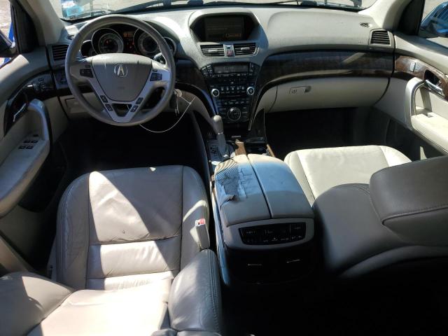 2HNYD2H47BH523437 - 2011 ACURA MDX TECHNOLOGY Կապույտ լուսանկար 8