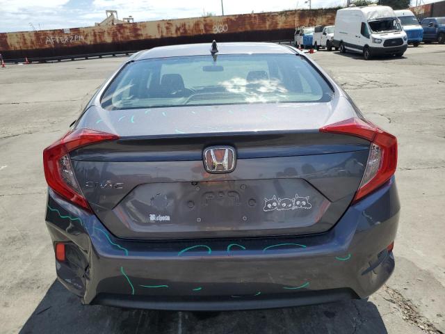 2HGFC2F74JH522856 - 2018 HONDA CIVIC EX Сұр фото 6