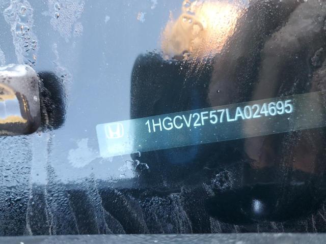 1HGCV2F57LA024695 - 2020 HONDA ACCORD EXL 白色 照片 12