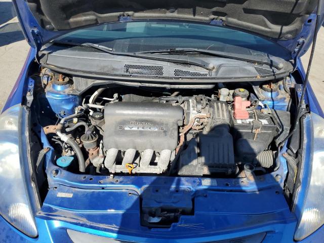 JHMGD376X8S053866 - 2008 HONDA FIT SPORT ლურჯი ფოტო 11