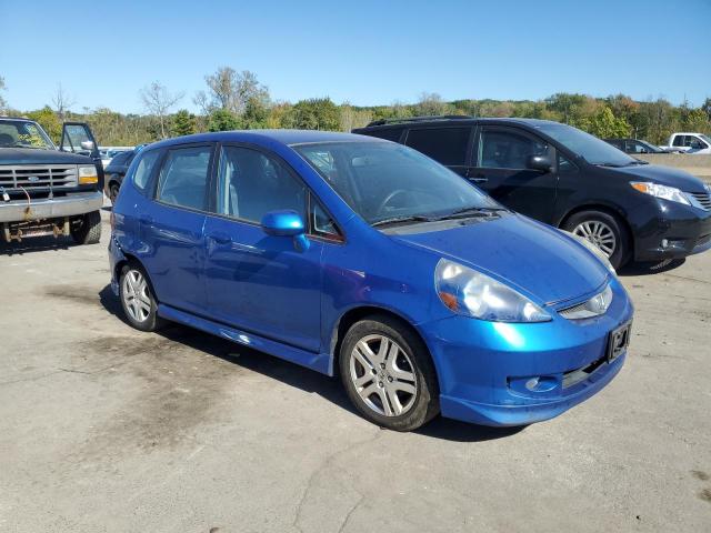 JHMGD376X8S053866 - 2008 HONDA FIT SPORT ლურჯი ფოტო 4