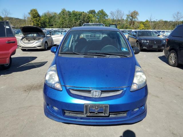 JHMGD376X8S053866 - 2008 HONDA FIT SPORT ლურჯი ფოტო 5