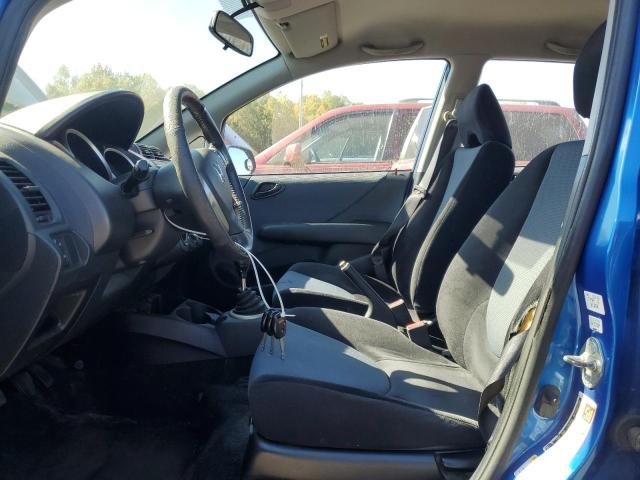 JHMGD376X8S053866 - 2008 HONDA FIT SPORT ლურჯი ფოტო 7