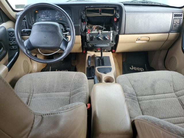 1J4FF48S3YL137654 - 2000 JEEP CHEROKEE SPORT GREEN photo 8