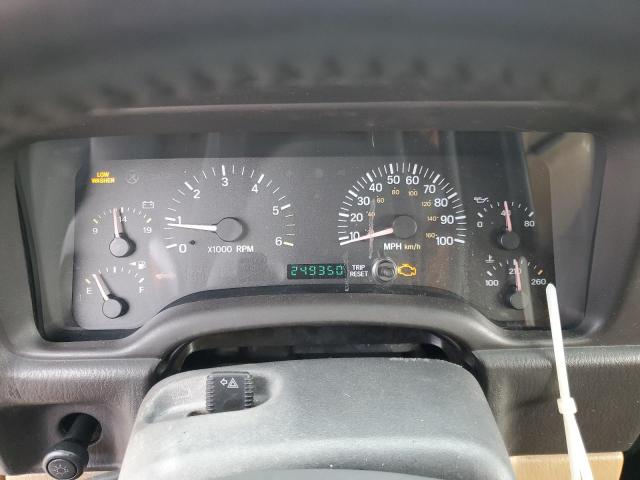 1J4FF48S3YL137654 - 2000 JEEP CHEROKEE SPORT GREEN photo 9