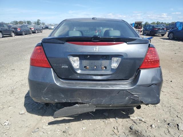 1HGCM66577A008948 - 2007 HONDA ACCORD EX GRAY photo 6