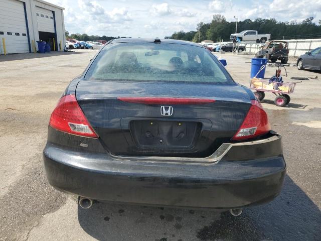 1HGCM82667A000169 - 2007 HONDA ACCORD EX Czarny zdjęcie 6