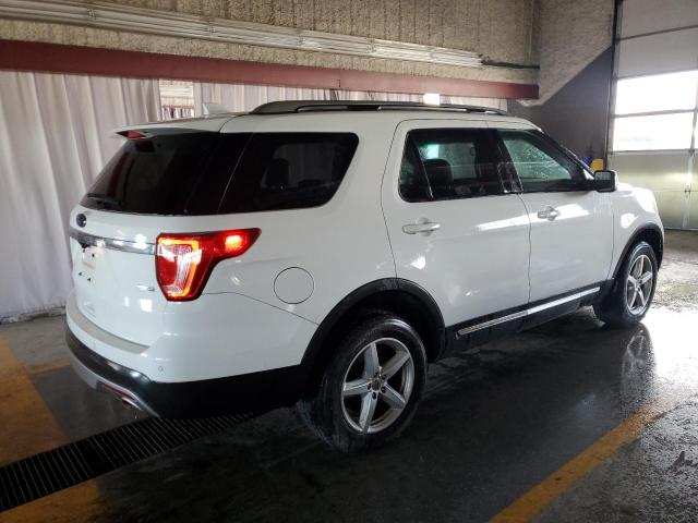 1FM5K8DH2GGD12610 - 2016 FORD EXPLORER XLT Weiß Foto 3