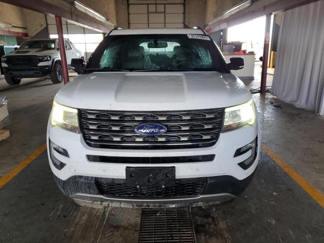 1FM5K8DH2GGD12610 - 2016 FORD EXPLORER XLT Weiß Foto 5
