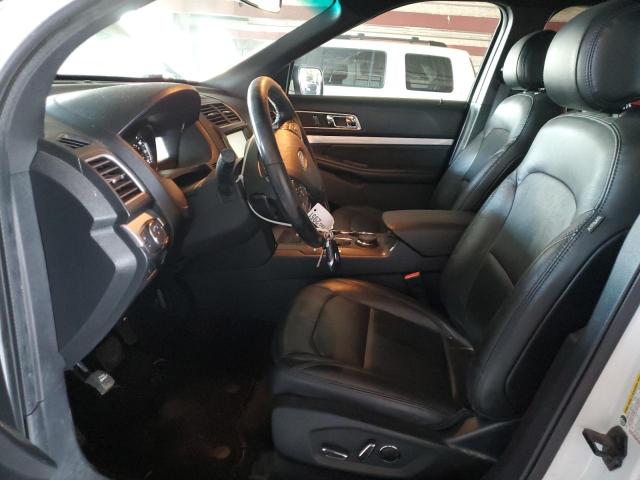 1FM5K8DH2GGD12610 - 2016 FORD EXPLORER XLT Weiß Foto 7