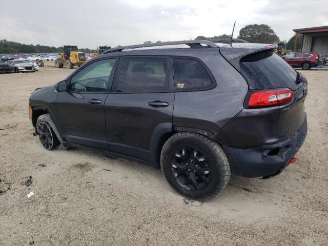 1C4PJMBS4GW318342 - 2016 JEEP CHEROKEE TRAILHAWK CHARCOAL photo 2
