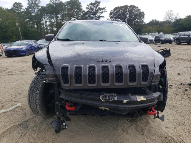 1C4PJMBS4GW318342 - 2016 JEEP CHEROKEE TRAILHAWK CHARCOAL photo 5