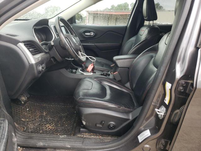 1C4PJMBS4GW318342 - 2016 JEEP CHEROKEE TRAILHAWK CHARCOAL photo 7