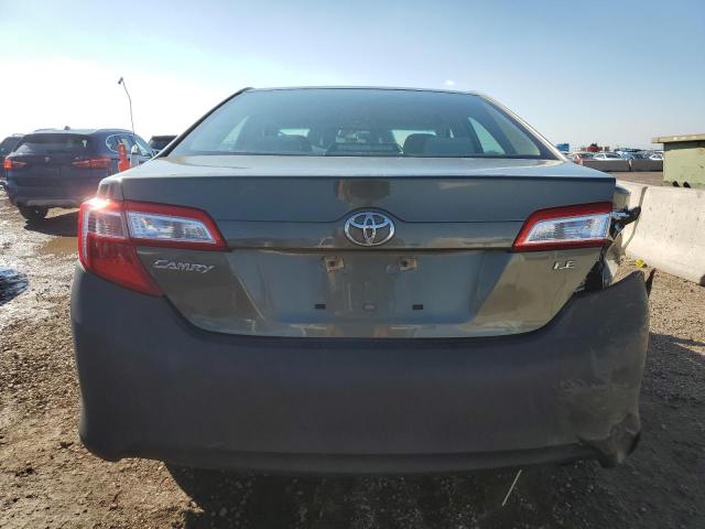 4T4BF1FK3CR239367 - 2012 TOYOTA CAMRY BASE ნაცრისფერი ფოტო 6