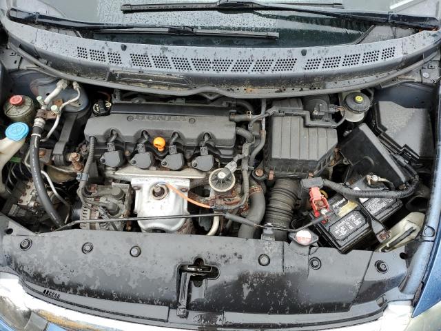 2HGFA16589H526984 - 2009 HONDA CIVIC LX ლურჯი ფოტო 11