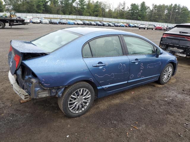 2HGFA16589H526984 - 2009 HONDA CIVIC LX ლურჯი ფოტო 3