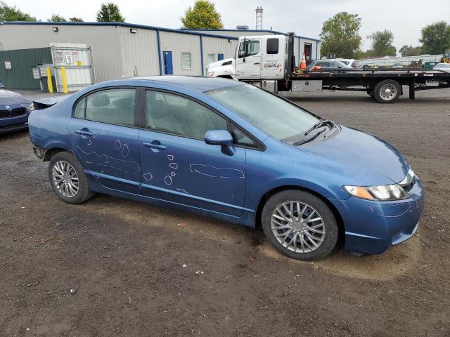 2HGFA16589H526984 - 2009 HONDA CIVIC LX ლურჯი ფოტო 4