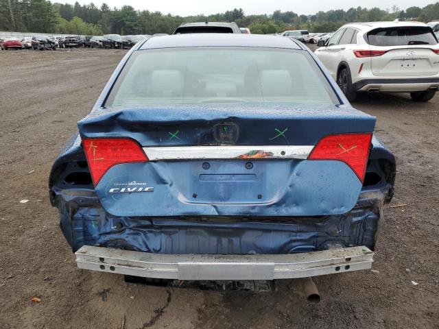 2HGFA16589H526984 - 2009 HONDA CIVIC LX ლურჯი ფოტო 6