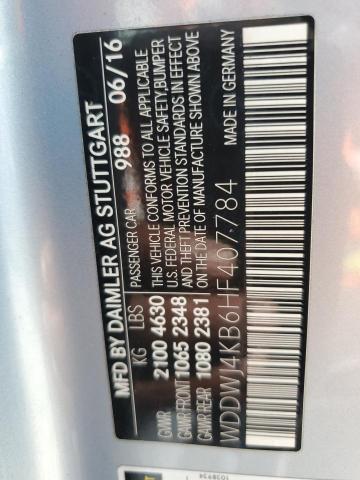 WDDWJ4KB6HF407784 - 2017 MERCEDES-BENZ C 300 4MATIC BLUE photo 12