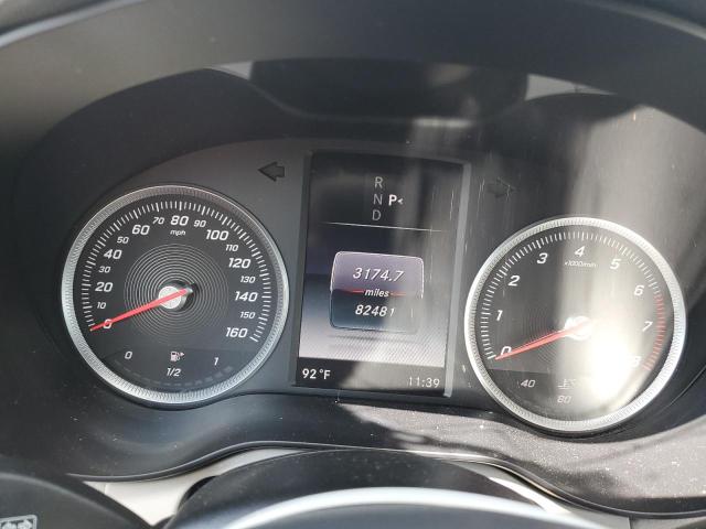 WDDWJ4KB6HF407784 - 2017 MERCEDES-BENZ C 300 4MATIC BLUE photo 9