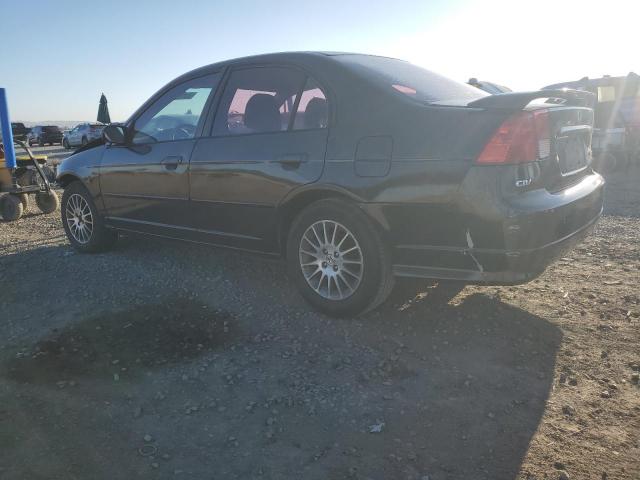 2HGES26735H572409 - 2005 HONDA CIVIC EX BLACK photo 2