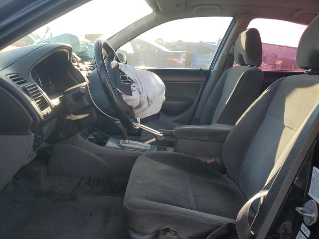 2HGES26735H572409 - 2005 HONDA CIVIC EX BLACK photo 7
