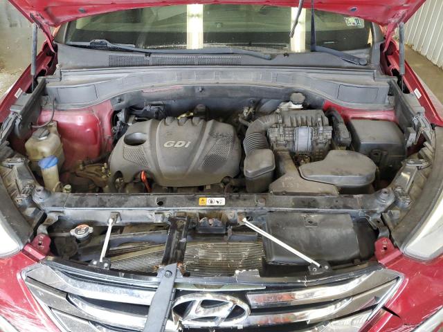 5XYZUDLB0EG194482 - 2014 HYUNDAI SANTA FE S BURGUNDY photo 12
