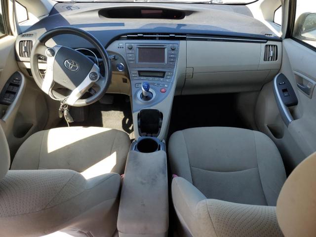 JTDKN3DU6D5550028 - 2013 TOYOTA PRIUS GRAY photo 8