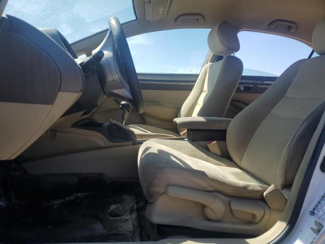 JHMFA36267S002172 - 2007 HONDA CIVIC HYBRID WHITE photo 7