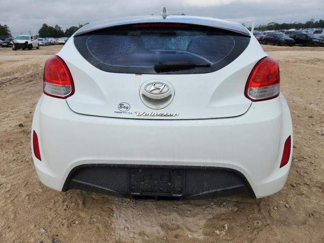 KMHTC6AD7DU086801 - 2013 HYUNDAI VELOSTER WHITE photo 6