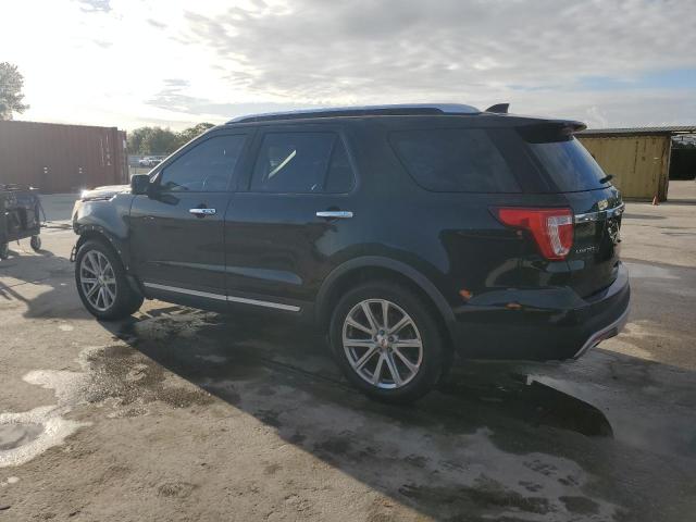 1FM5K7F88HGB81952 - 2017 FORD EXPLORER LIMITED BLACK photo 2