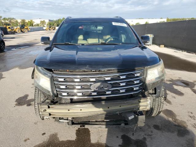 1FM5K7F88HGB81952 - 2017 FORD EXPLORER LIMITED BLACK photo 5