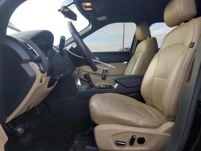 1FM5K7F88HGB81952 - 2017 FORD EXPLORER LIMITED BLACK photo 7