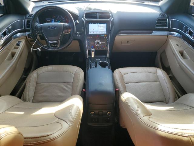 1FM5K7F88HGB81952 - 2017 FORD EXPLORER LIMITED BLACK photo 8