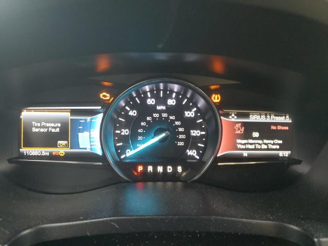 1FM5K7F88HGB81952 - 2017 FORD EXPLORER LIMITED BLACK photo 9