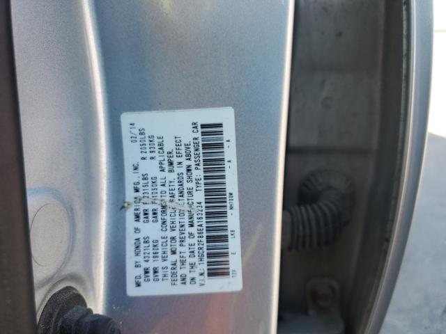 1HGCR2F86EA163234 - 2014 HONDA ACCORD EXL SILVER photo 13
