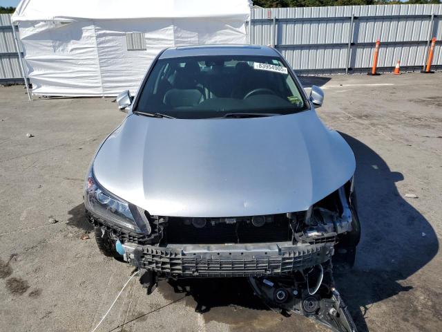 1HGCR2F86EA163234 - 2014 HONDA ACCORD EXL SILVER photo 5