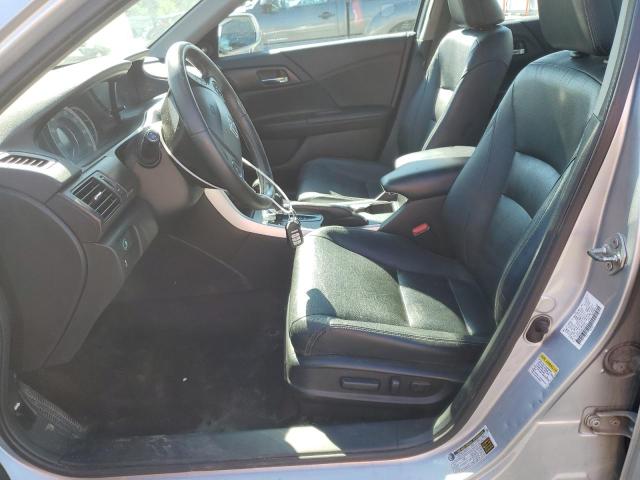 1HGCR2F86EA163234 - 2014 HONDA ACCORD EXL SILVER photo 7