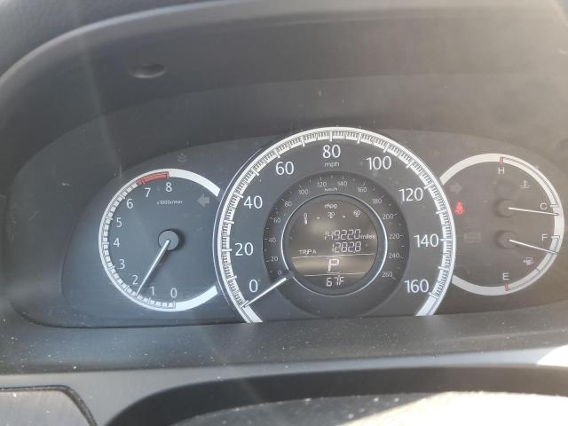 1HGCR2F86EA163234 - 2014 HONDA ACCORD EXL SILVER photo 9