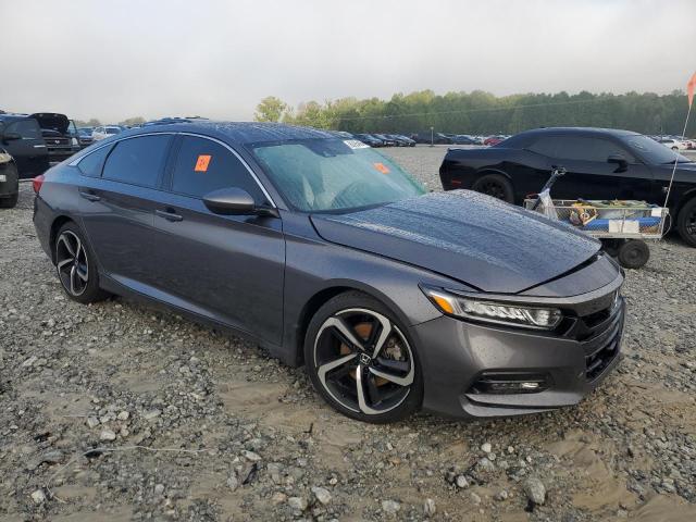 1HGCV1F30KA119168 - 2019 HONDA ACCORD SPORT Grau Foto 4