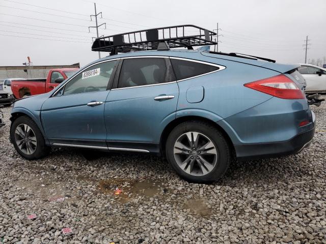 5J6TF2H55DL006074 - 2013 HONDA CROSSTOUR EXL ლურჯი ფოტო 2