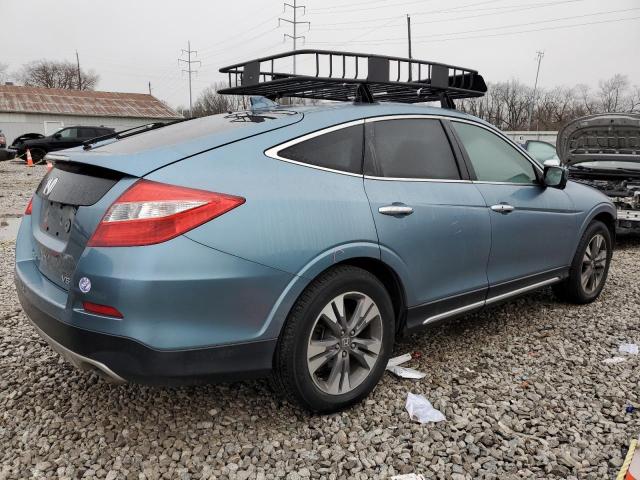 5J6TF2H55DL006074 - 2013 HONDA CROSSTOUR EXL ლურჯი ფოტო 3
