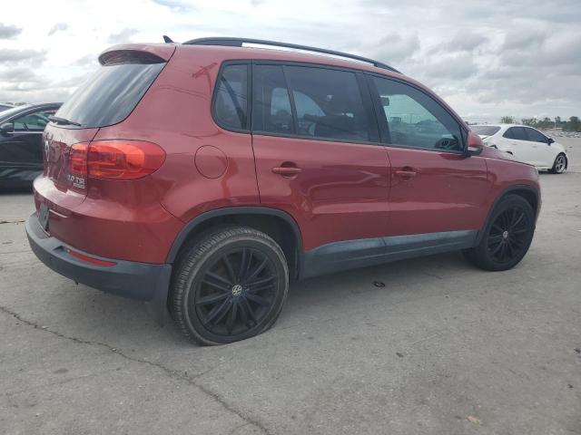 WVGBV7AX5FW081612 - 2015 VOLKSWAGEN TIGUAN S RED photo 3