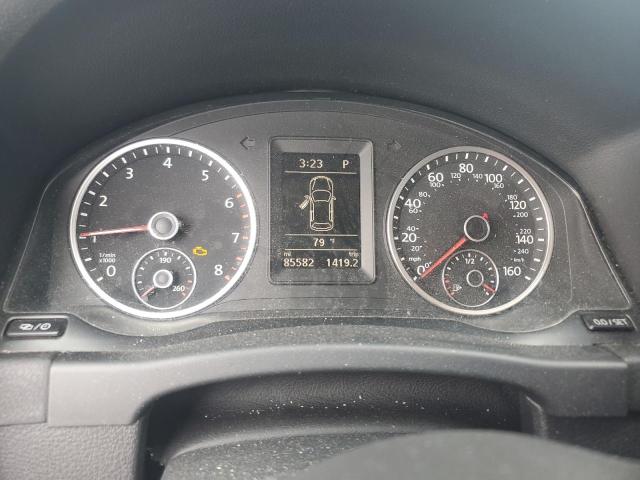 WVGBV7AX5FW081612 - 2015 VOLKSWAGEN TIGUAN S RED photo 9